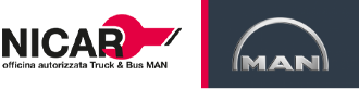 Logo NICAR — officina autorizzata Truck & Bus MAN